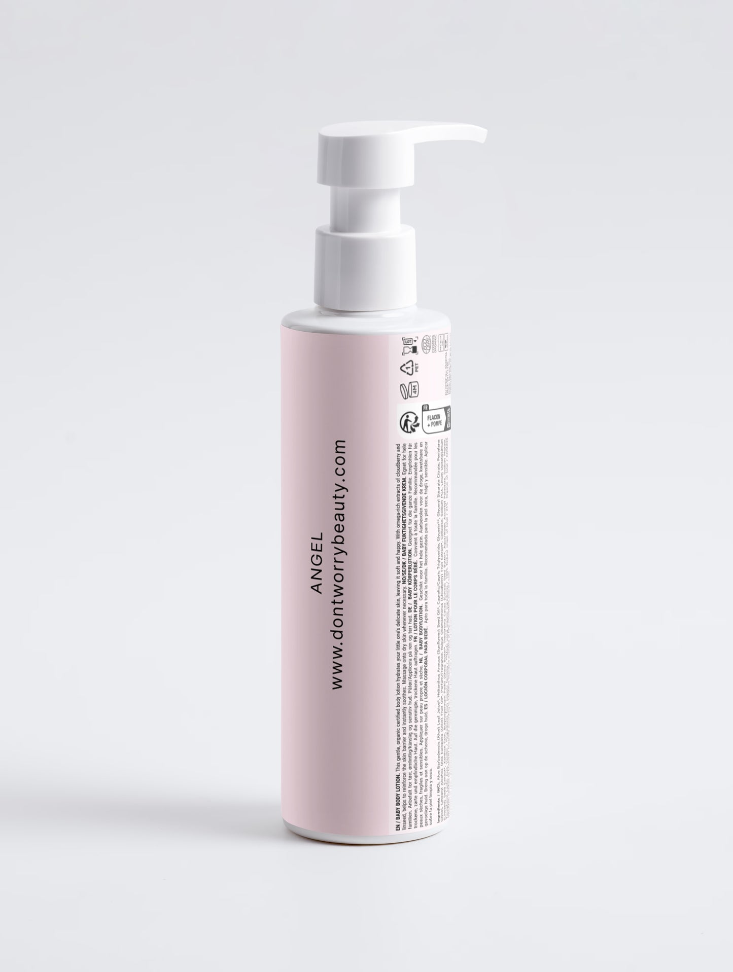 DWB švelnus ekologiškas kūdikių kūno losjonas ANGEL, 190ml