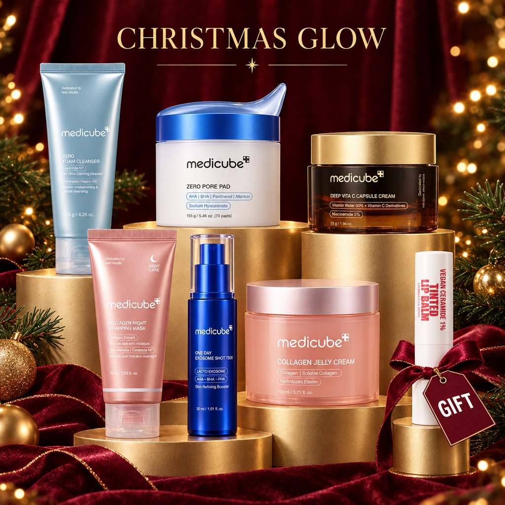 Medicube affordable Glass Glow 7-Day Skincare Set + GIFT