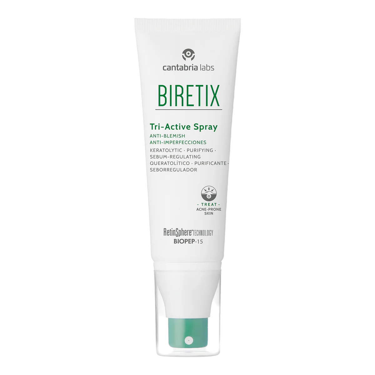 Cantabria Labs, Biretix, Anti-Blemish, Spray, For Face & Body, 100 ml