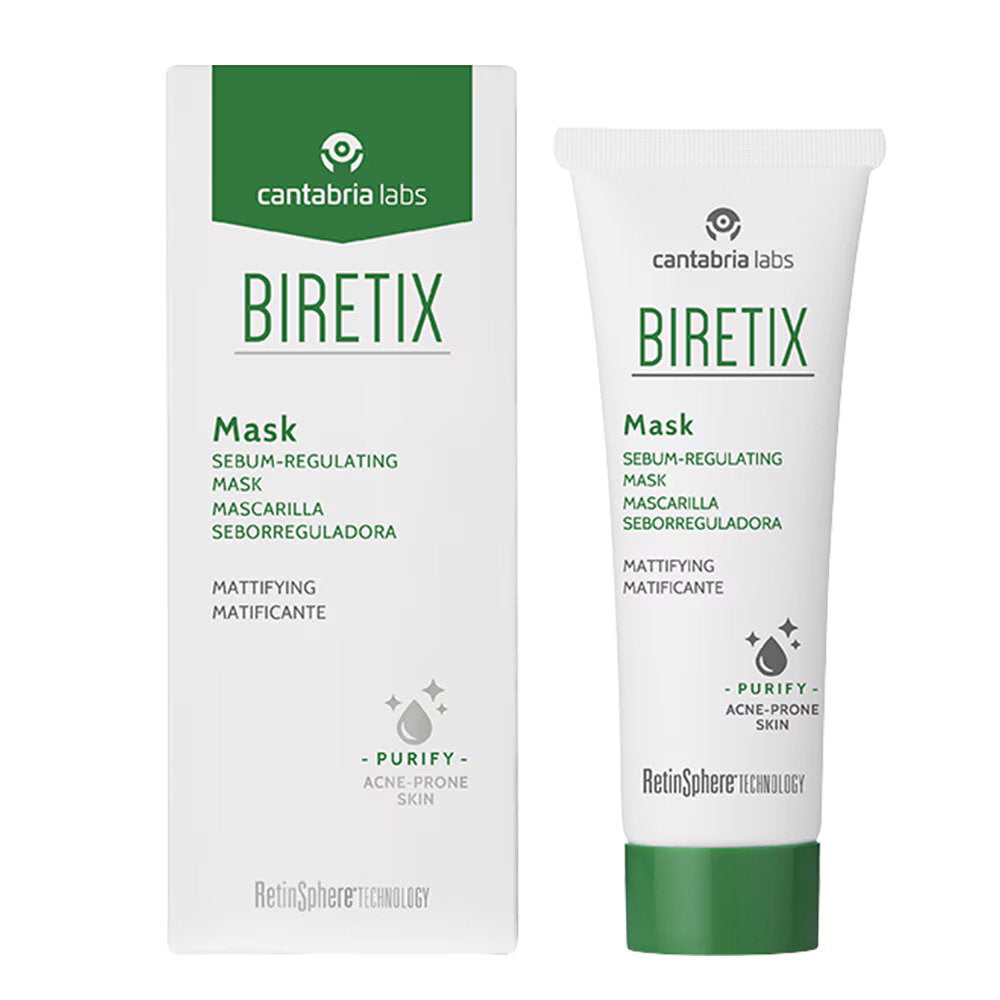 Cantabria Labs, Biretix, Sebum-Regulating, Cream Mask, For Face, 25 g