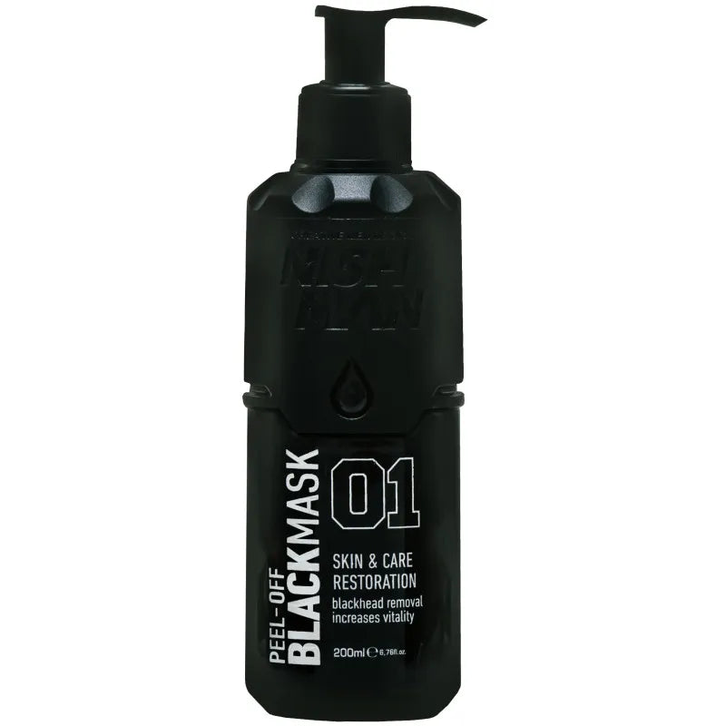 Nishman Peel-Off Black Mask Restoration 01 Face Mask 200ml