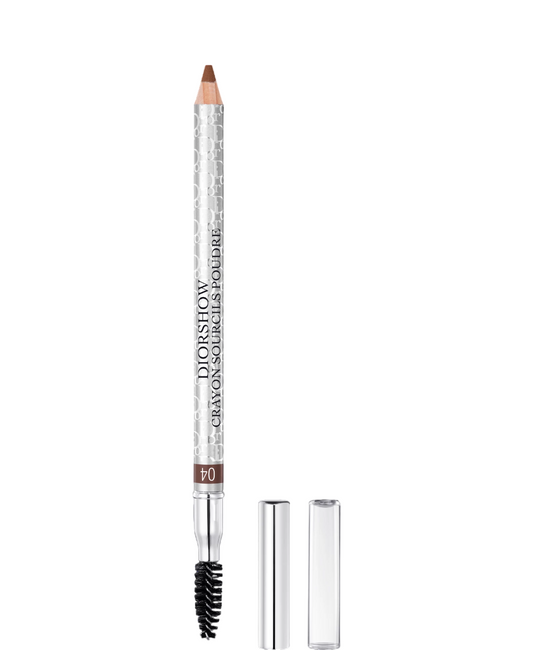 Christian Dior, Diorshow, Waterproof, Double-Ended, Eyebrow Cream Pencil & Brush 2-In-1, 04, Auburn, 1.19 g