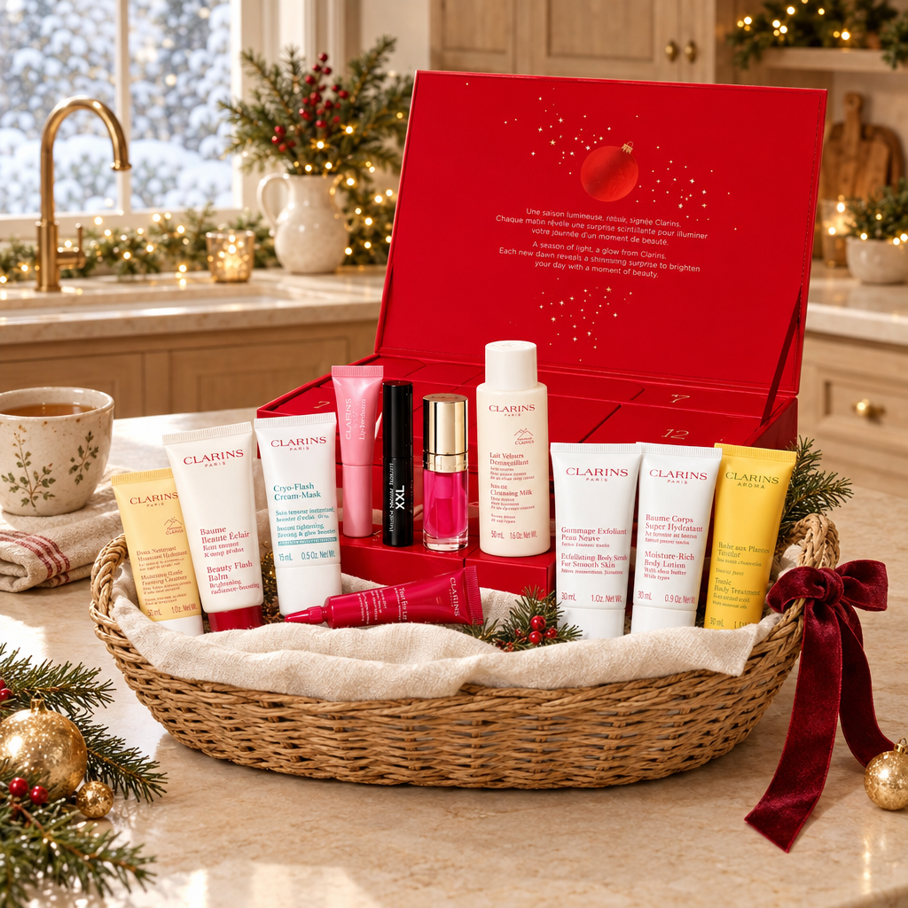 Clarins, Skin, Advent Calendar, 12 pcs