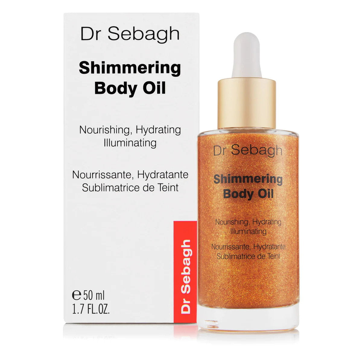 Dr Sebagh, Shimmering, Hydra-Nourishing, Body Oil, 50 ml