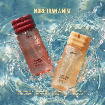 Gisou Honey Infused Hair & Body Mist Honey Dewy – drėkinanti plaukų ir kūno dulksna su medaus vandeniu
