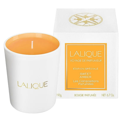 Lalique, Les Compositions Parfumees - Sweet Amber, Sweet Amber, Scented Candle, 190 g