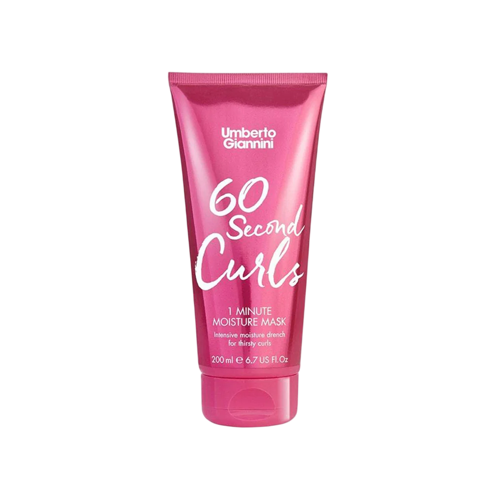 Umberto Giannini, 60 Second Curls, Hair Treatment Cream Mask, Hydrating & Frizz Control, 200 ml