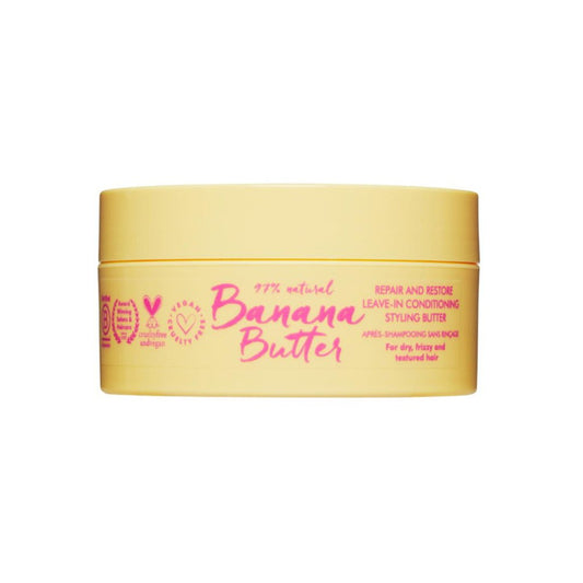 Umberto Giannini, Banana Butter, Hair Leave-In Conditioner, Repairing & Defrizzing, 200 ml