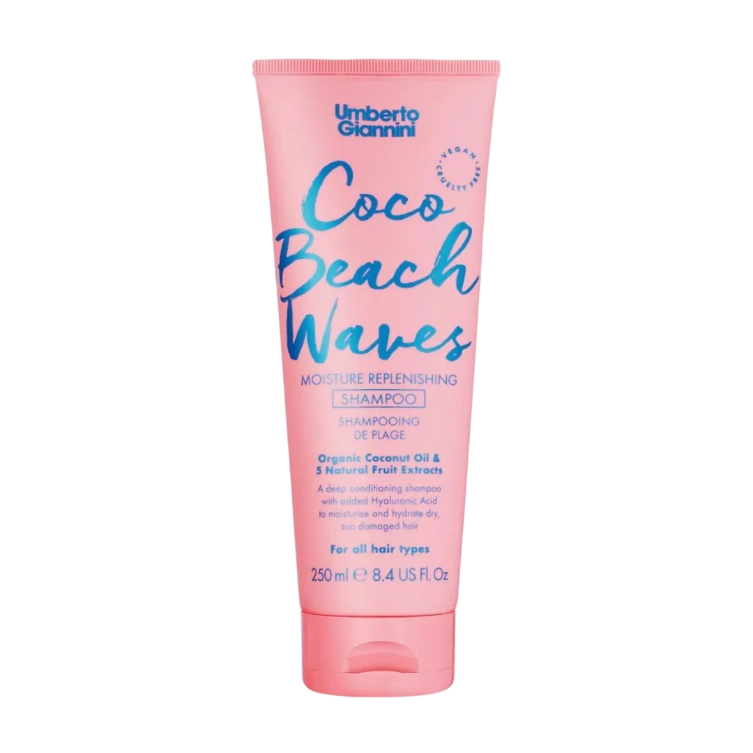 Umberto Giannini, Coco Beach Waves, Hair Shampoo, Hydrating, 250 ml