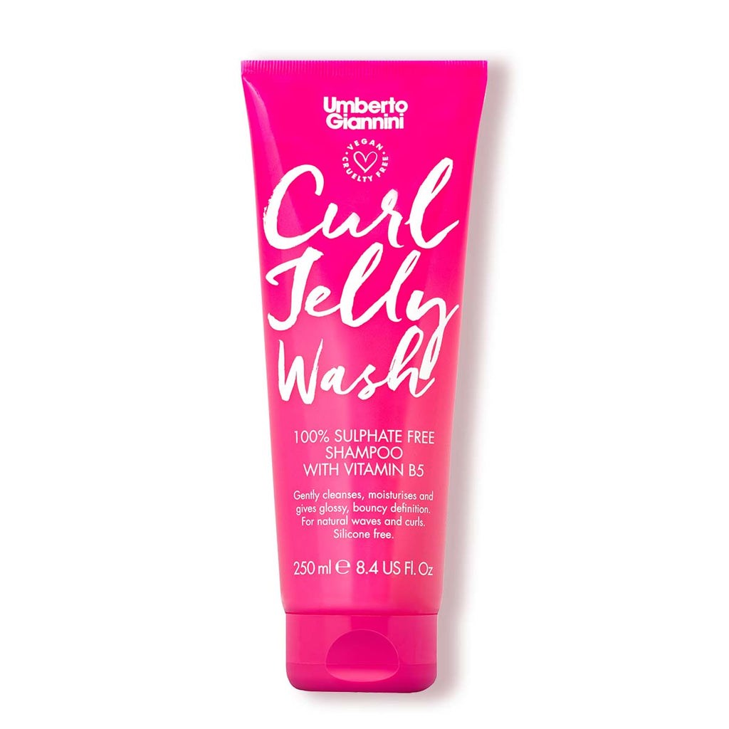 Umberto Giannini, Curl Jelly, Vegan & Sulfate-Free, Hair Shampoo, Curl Defining, 250 ml