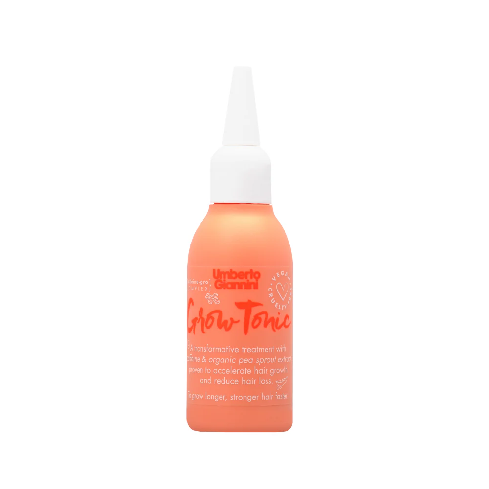 Umberto Giannini, Grow Tonic, Vegan & Cruelty-Free, Hair Leave-In Tonic Treatment, Hair Growth & Strengthening, 75 ml