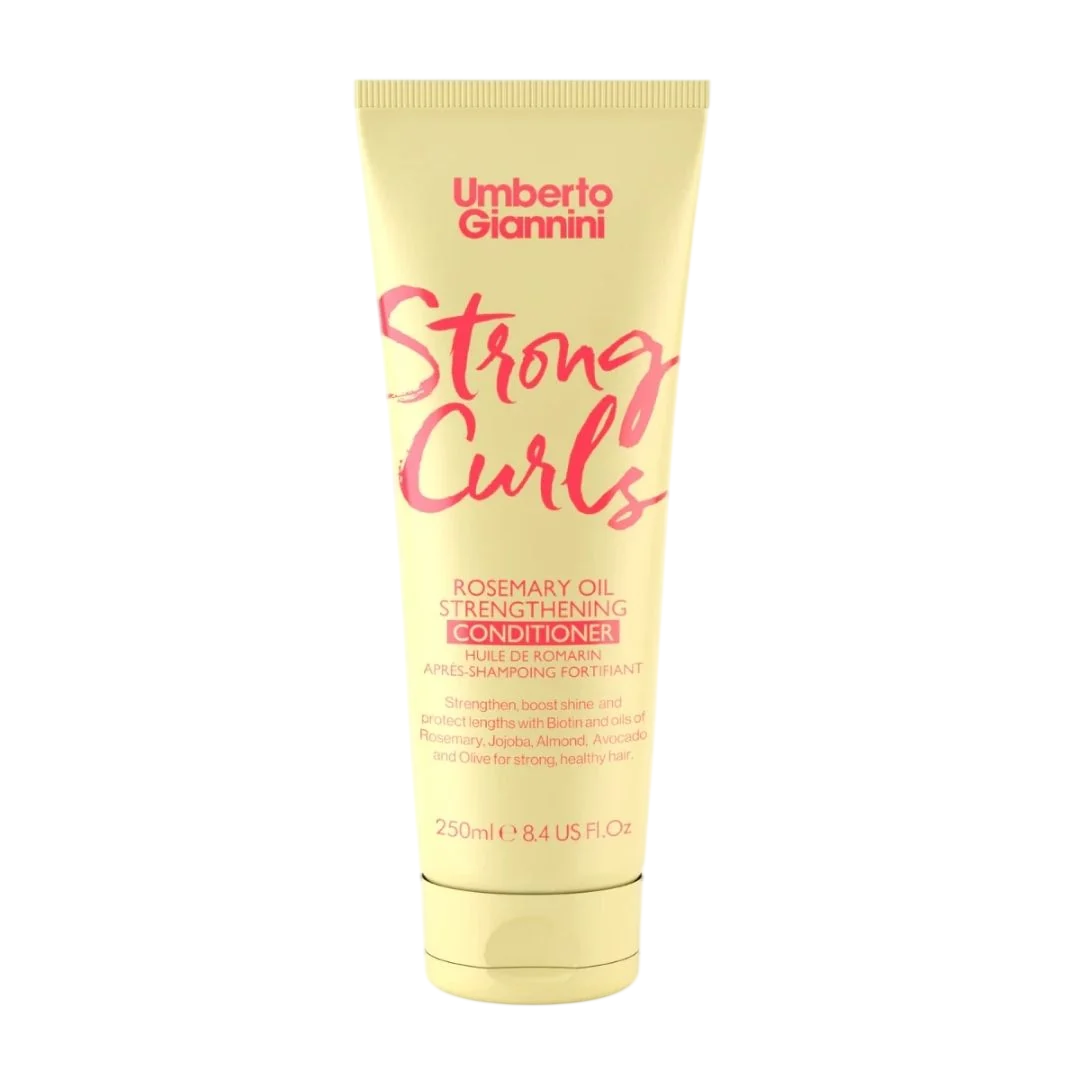 Umberto Giannini, Strong Curls, Hair Conditioner, Strengthening, 250 ml