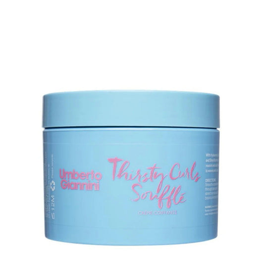Umberto Giannini, Thirsty Curls, Hair Leave-In Cream Treatment, Hydrating & Defining, 300 ml