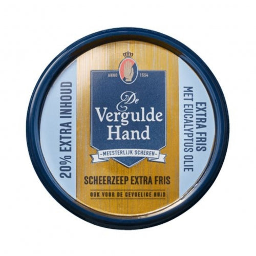 VERGULDE HAND FRESH atgaivinanti muilo tabletė skutimuisi, 75gr. + 20% extra