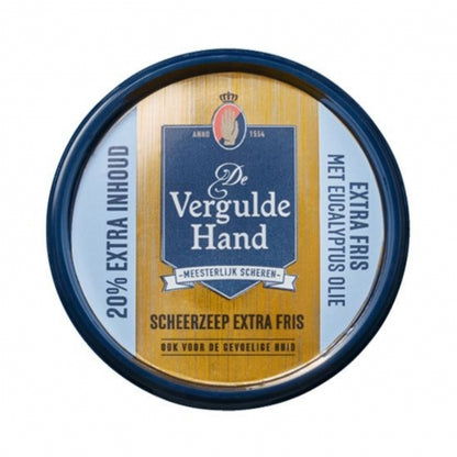 VERGULDE HAND FRESH atgaivinanti muilo tabletė skutimuisi, 75gr. + 20% extra