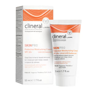 AHAVA Clineral skinpro apsauginis drėkinamasis kremas SPF50, 50 ml