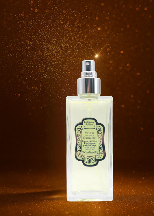 La Sultane de Saba Darjeeling Moisturing Body Mist – imbieras, žalioji arbata – drėkinamoji dulksna 200 ml