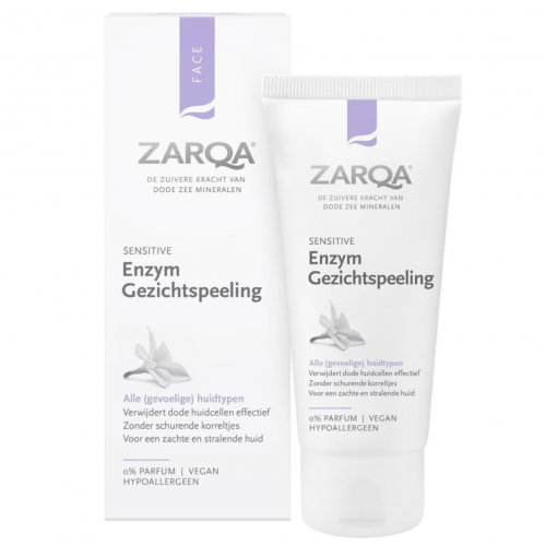 ZARQA enziminis švelnus veido pilingas, 50ml