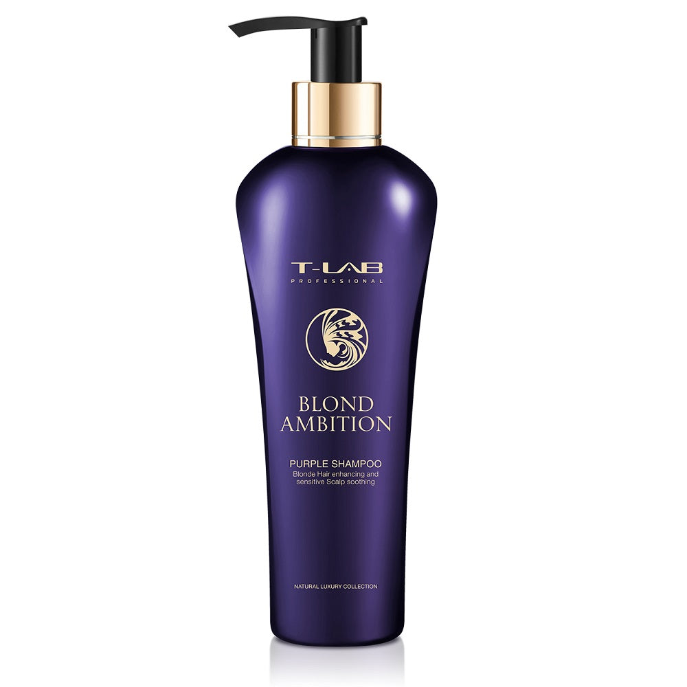 T-LAB PROFESSIONAL Blond Ambition Purple Shampoo purpurinis šampūnas, 300ml