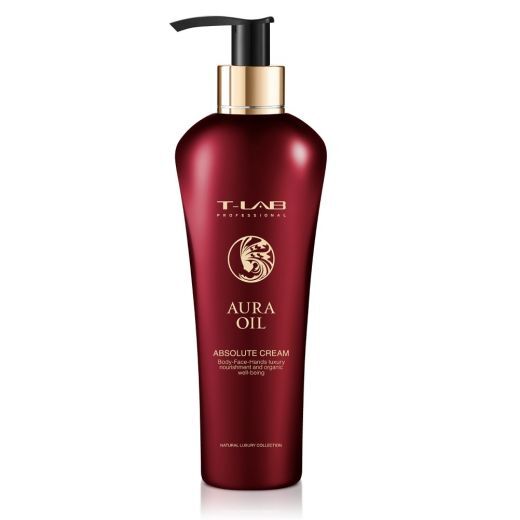 T-LAB PROFESSIONAL Aura oil Absolute Cream prabangus kūno kremas, 300ml