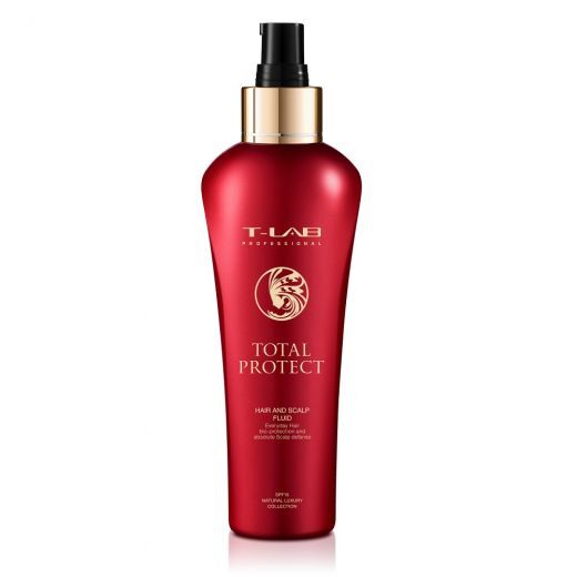 T-LAB PROFESSIONAL Total Protect Hair and Scalp Fluid dažytų ar chemiškai apdorotų plaukų fluidas, 150ml