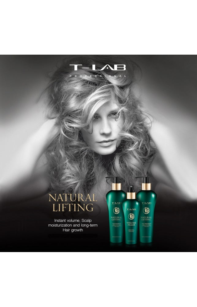 T-LAB PROFESSIONAL Natural Lifting DUO Shampoo natūralaus pakėlimo šampūnas, 300ml