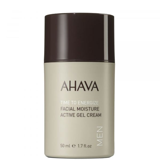 AHAVA TIME TO ENERGIZE MEN drėkinamasis gelinis kremas, 50ml