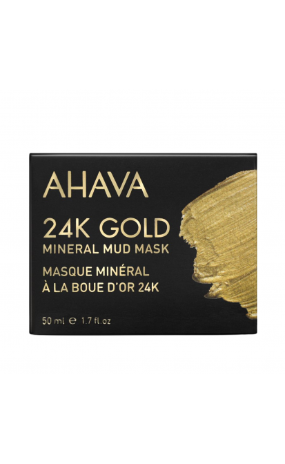 AHAVA 24k aukso mineralinė purvo kaukė, 50ml