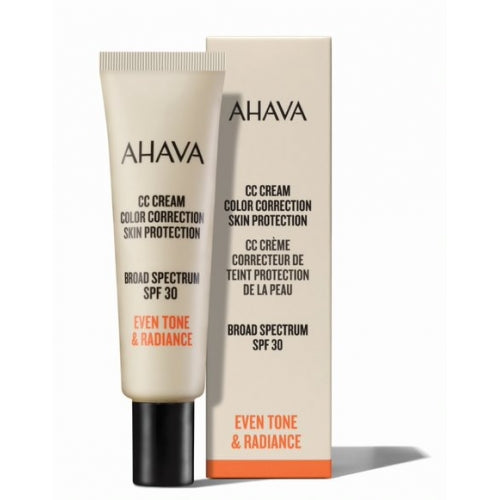 AHAVA CC odos spalvą koreguojantis SPF 30 veido kremas, 30ml