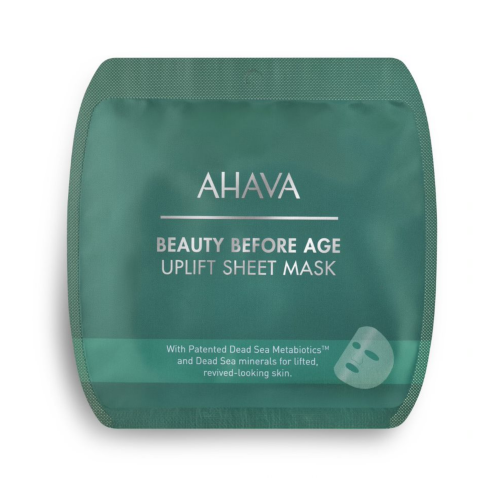 AHAVA BEAUTY BEFORE AGE UPLIFT stangrinamoji lakštinė veido kaukė, 1 vnt.