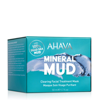 AHAVA MINERAL MUD valomoji veido kaukė, 50ml