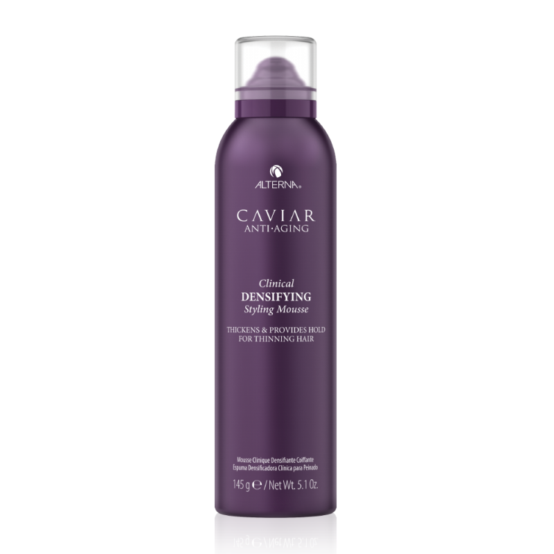 ALTERNA CAVIAR CLINICAL DENSIFYING STYLING MOUSSE tankinamosios putos retiems ir silpniems plaukams, 145g