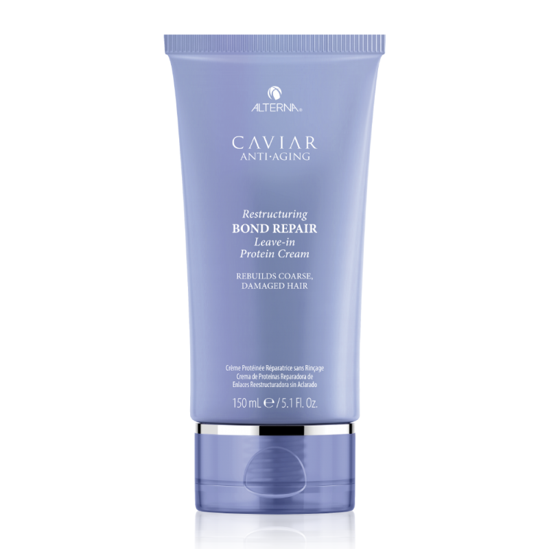 ALTERNA CAVIAR RESTRUCTURING BOND REPAIR LEAVE-IN PROTEIN intensyvus atkuriamasis plaukų kremas su baltymais, 150ml