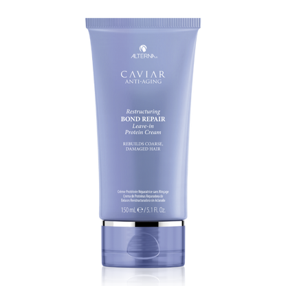 ALTERNA CAVIAR RESTRUCTURING BOND REPAIR LEAVE-IN PROTEIN intensyvus atkuriamasis plaukų kremas su baltymais, 150ml