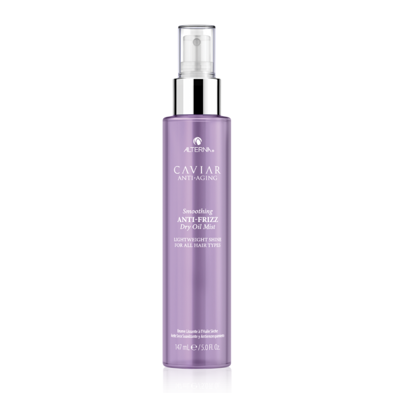 ALTERNA CAVIAR SMOOTHING ANTI-FRIZZ DRY OIL MIST glotninamasis sauso aliejaus purškalas plaukams, 147ml