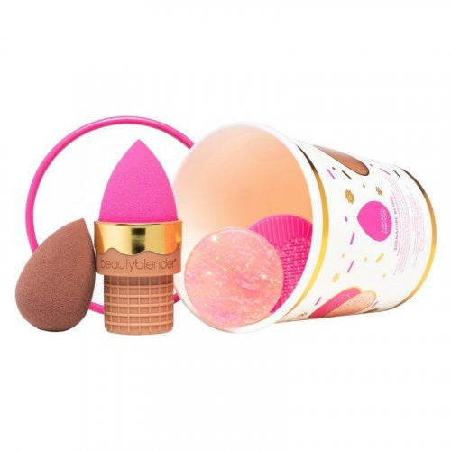 BeautyBlender Signature Blend makiažo kempinėlės ir muiliukas Rinkinys