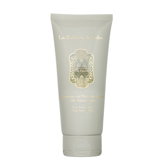 La Sultane de Saba Taj Palace Peeling – rožė, muskusas, smilkalai – šilko baltymų šveitiklis, 200ml