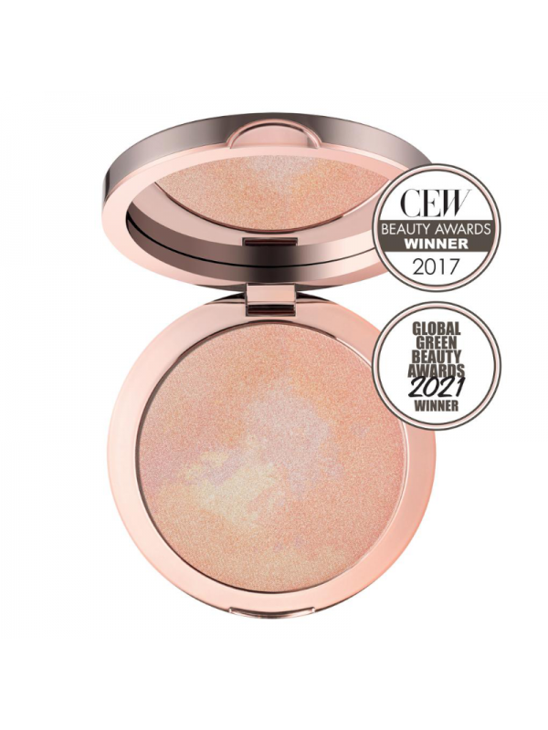 DELILAH PURE LIGHT ILLUMINATING POWDER švytėjimo suteikianti presuota pudra, 9,9g