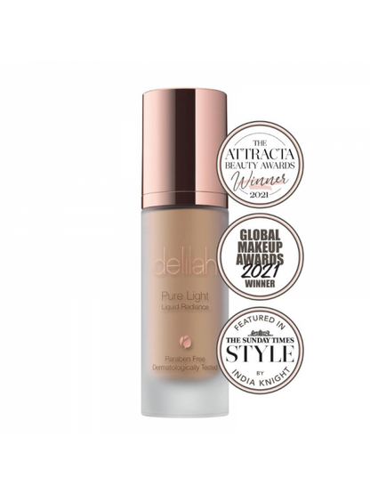 DELILAH PURE LIGHT LIQUID RADIANCE švytėjimo suteikianti priemonė, 30ml