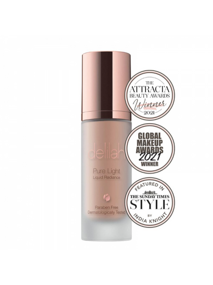 DELILAH PURE LIGHT LIQUID RADIANCE švytėjimo suteikianti priemonė, 30ml