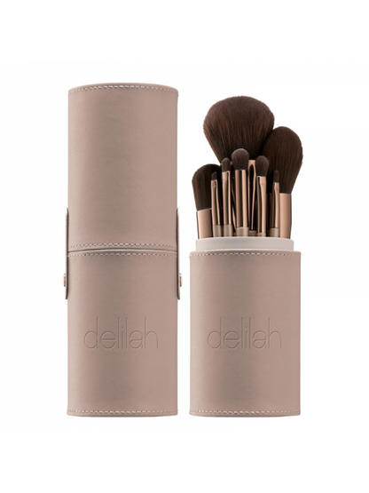 DELILAH VEGAN BRUSH COLLECTION makiažo šepetėlių rinkinys