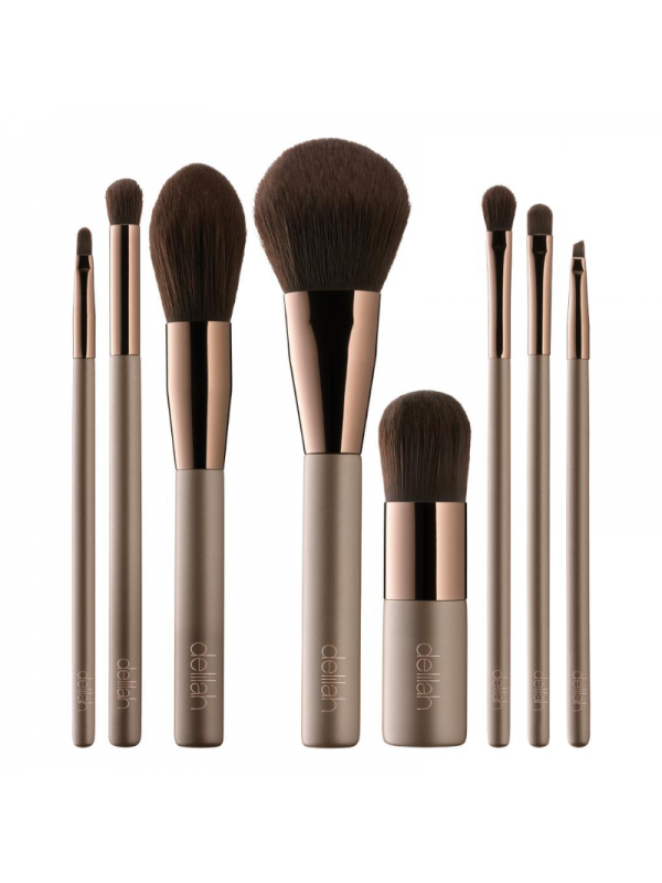 DELILAH VEGAN BRUSH COLLECTION makiažo šepetėlių rinkinys