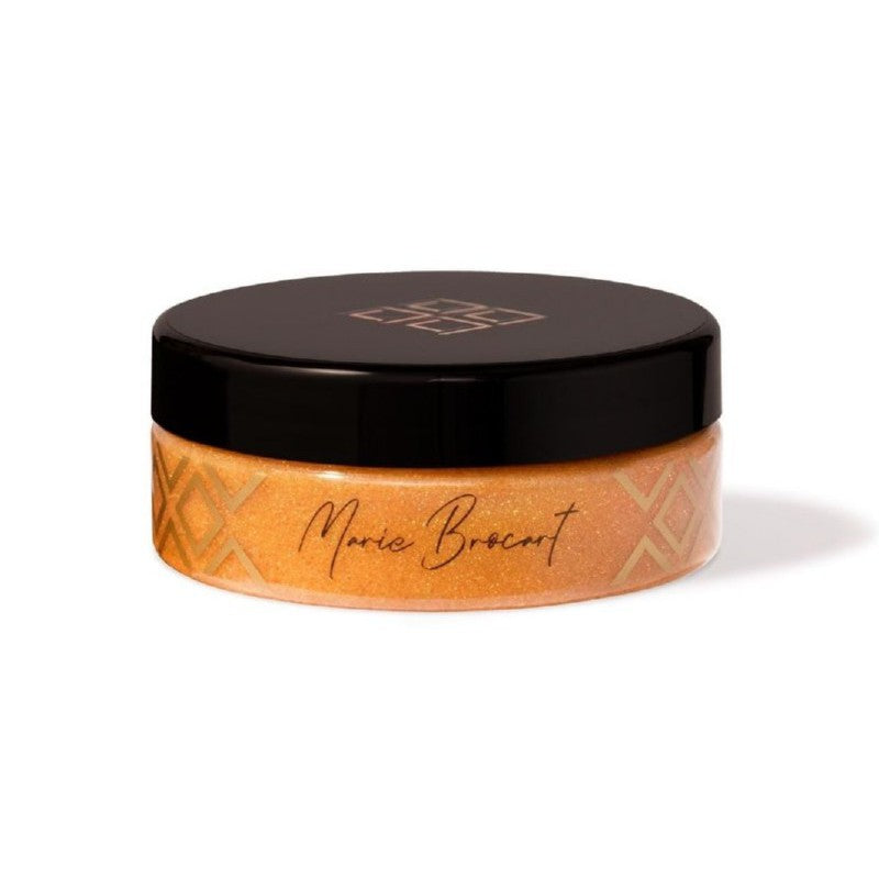 MARIE BROCART Solari Shimmer and Bronzing Body Scrub su bronzantais drėkinamasis, švytėjimo kūnui suteikiantis šveitiklis, 250g