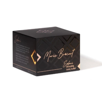 MARIE BROCART Solari Shimmer and Bronzing Body Butter su bronzantais drėkinamasis, švytėjimo kūnui suteikiantis sviestas, 50g