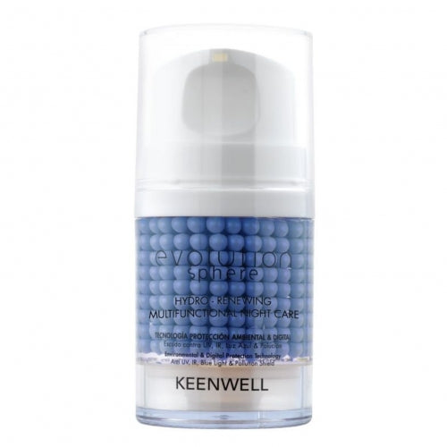 KEENWELL EVOLUTION SPHERE Hydro-renewing Drėkinantis atkūriamasis naktinis veido kremas, 50ml