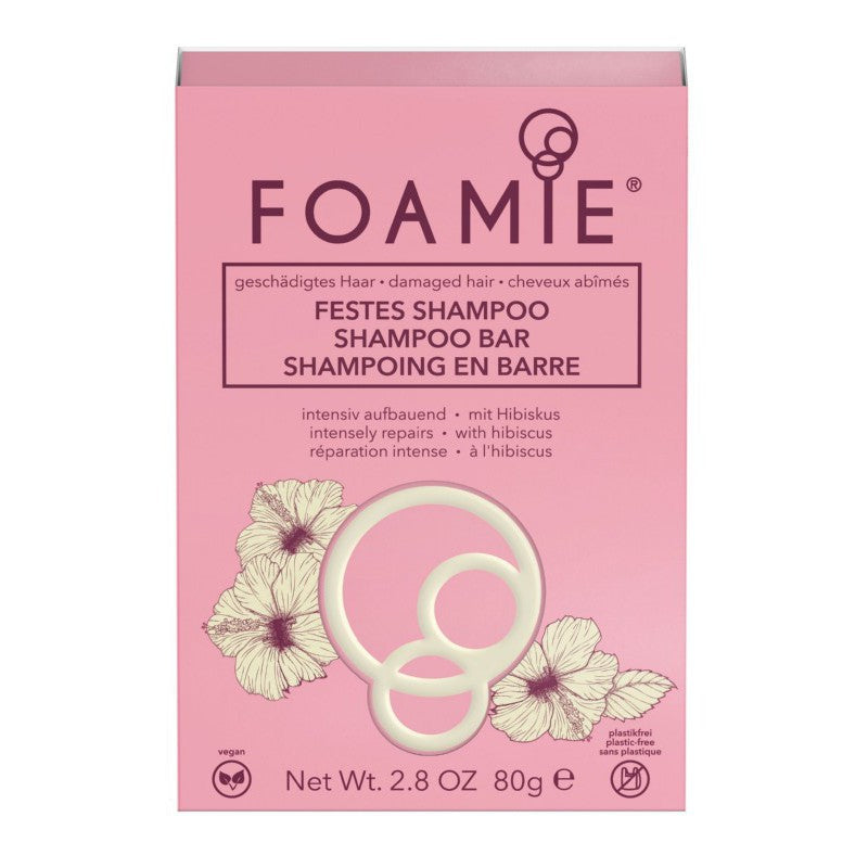 Kietasis šampūnas plaukams Foamie Shampoo Bar Hibiskiss