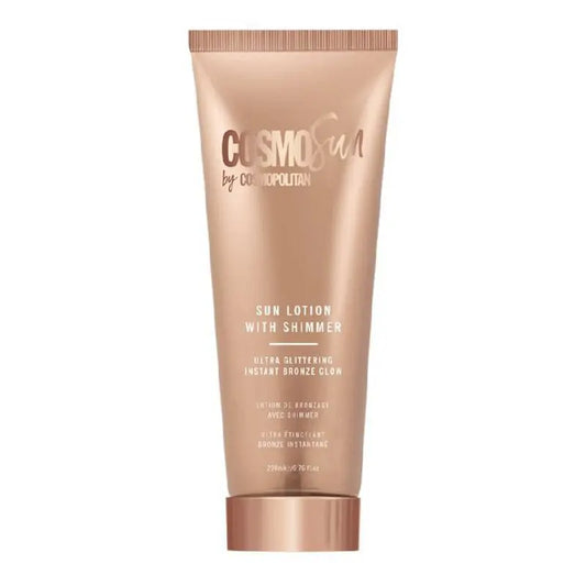 Losjonas kūnui su bronzantais CosmoSun Sun Lotion With Shimmer Ultra Glittering Instant Bronze Glow, 200ml