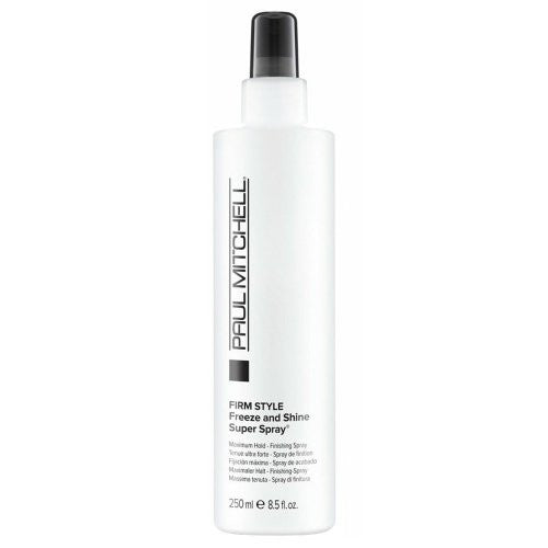 PAUL MITCHELL Freeze and Shine Super Spray Stiprios fiksacijos lakas, be dujų, 250ml