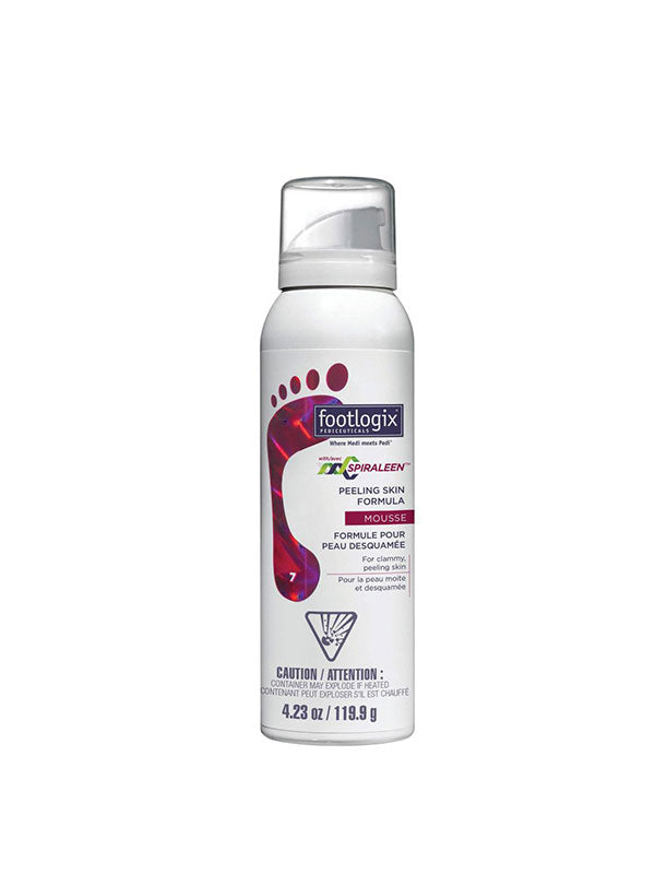 FOOTLOGIX PEELING SKIN FORMULA putos besilupančiai pėdų odai, 125ml