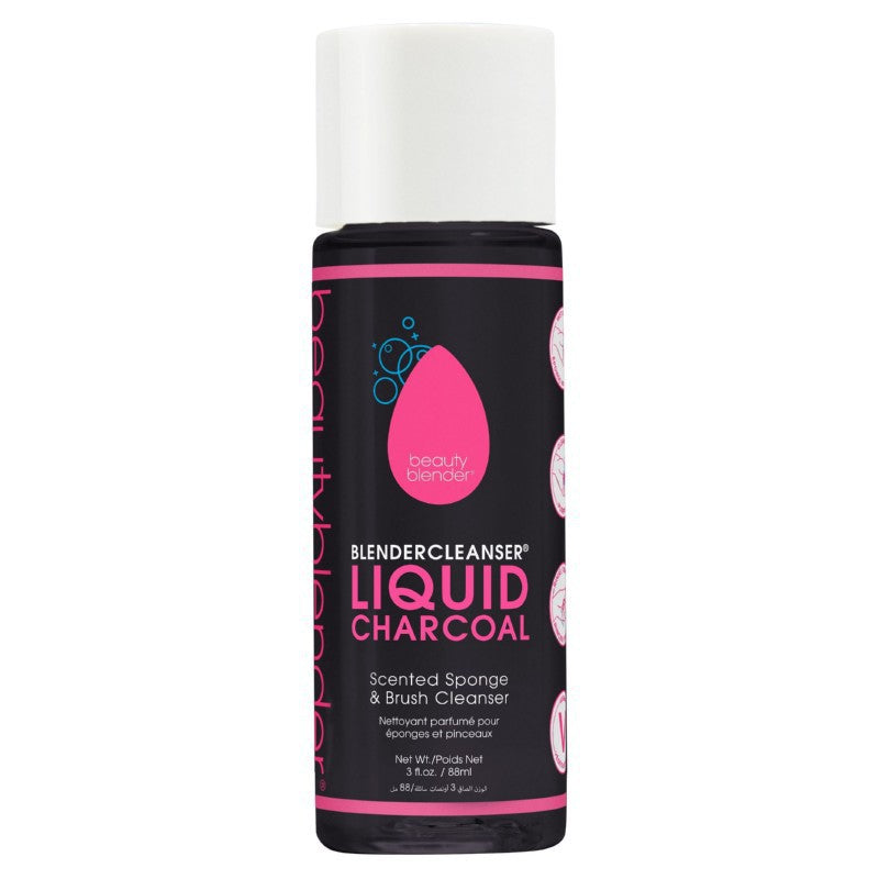 BeautyBlender Liquid Charcoal Cleanser makiažo kempinėlių ir kosmetinių šepetėlių valiklis, 88ml